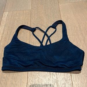 Lululemon sports bra in navy blue